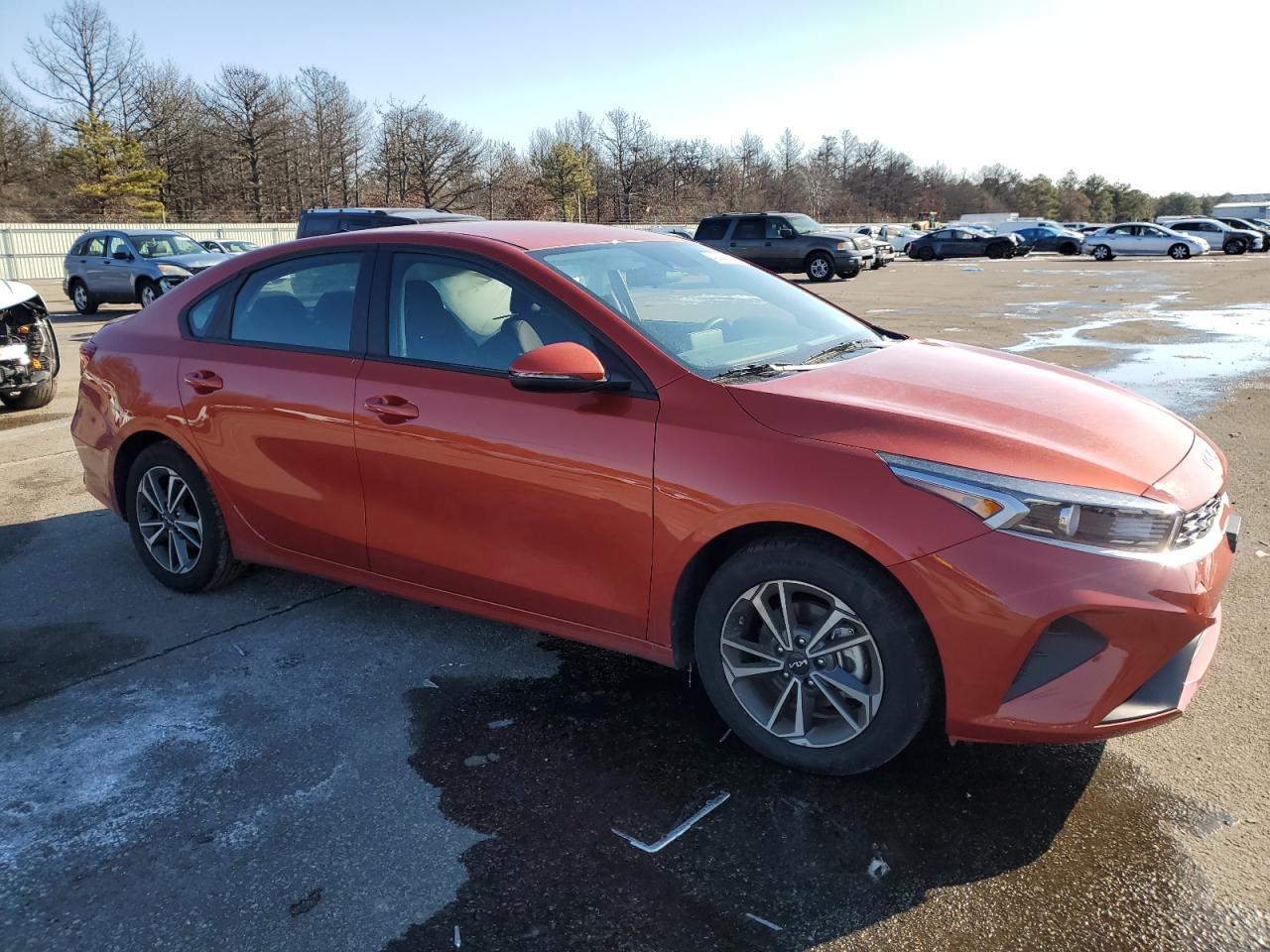 2023 KIA Forte VIN 3KPF24ADXPE571316 Copart auction photo, rear end / side damage thumbnail 4