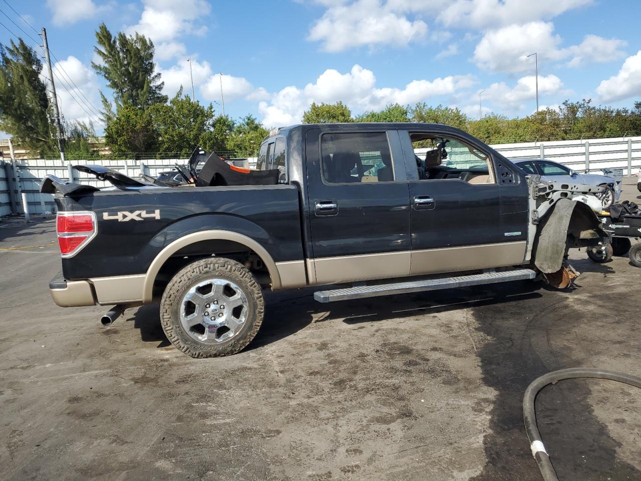 2012 Ford F-150 VIN 1FTFW1ET4CFA81653 Copart auction photo, front end / mechanical damage thumbnail 3