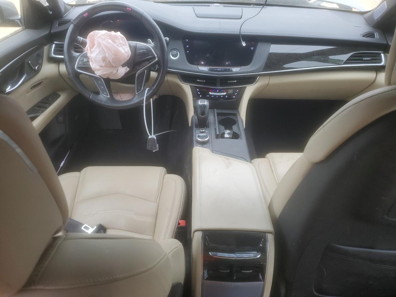 2020 Cadillac CT6 VIN 1G6KE5RS5LU100753 Copart auction photo, front end / rear end damage thumbnail 8