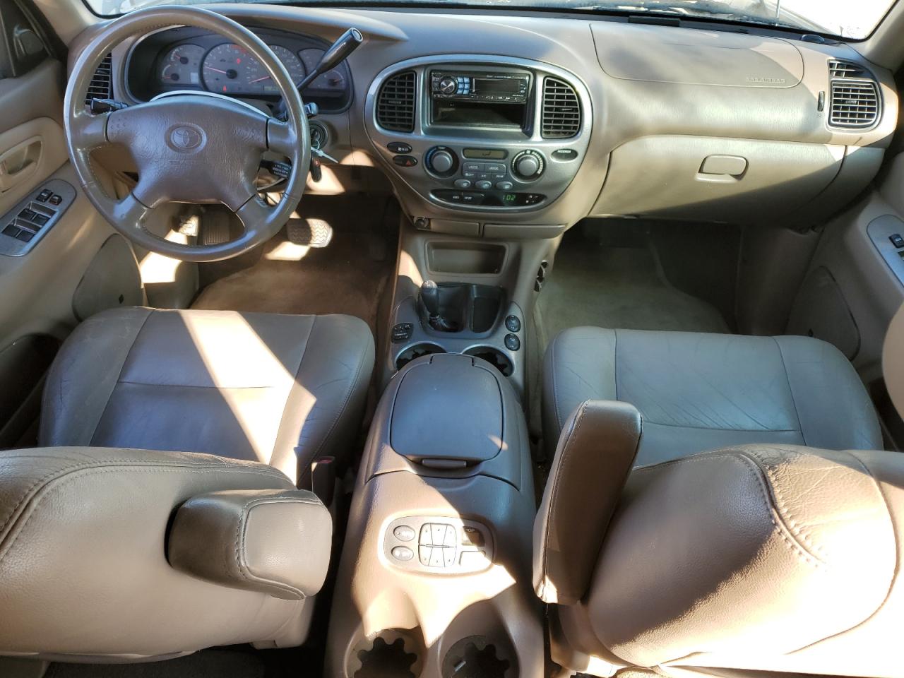 2001 Toyota Sequoia VIN 5TDBT48A41S001090 Copart auction photo, front end damage thumbnail 8