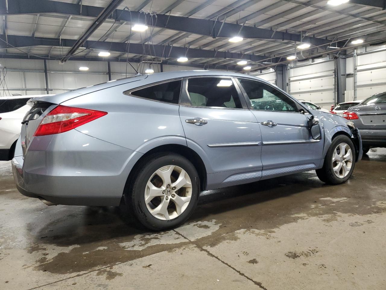 2010 Honda Accord VIN 5J6TF2H51AL015821 Copart auction photo, front end / side damage thumbnail 3
