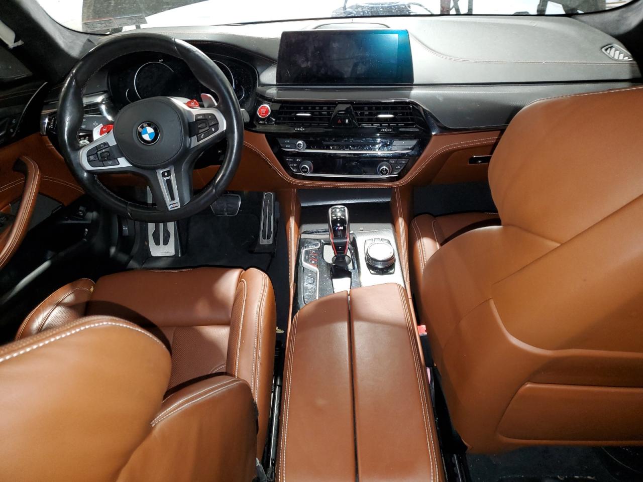 2019 BMW M5 VIN WBSJF0C53KB285089 Copart auction photo, side damage thumbnail 8
