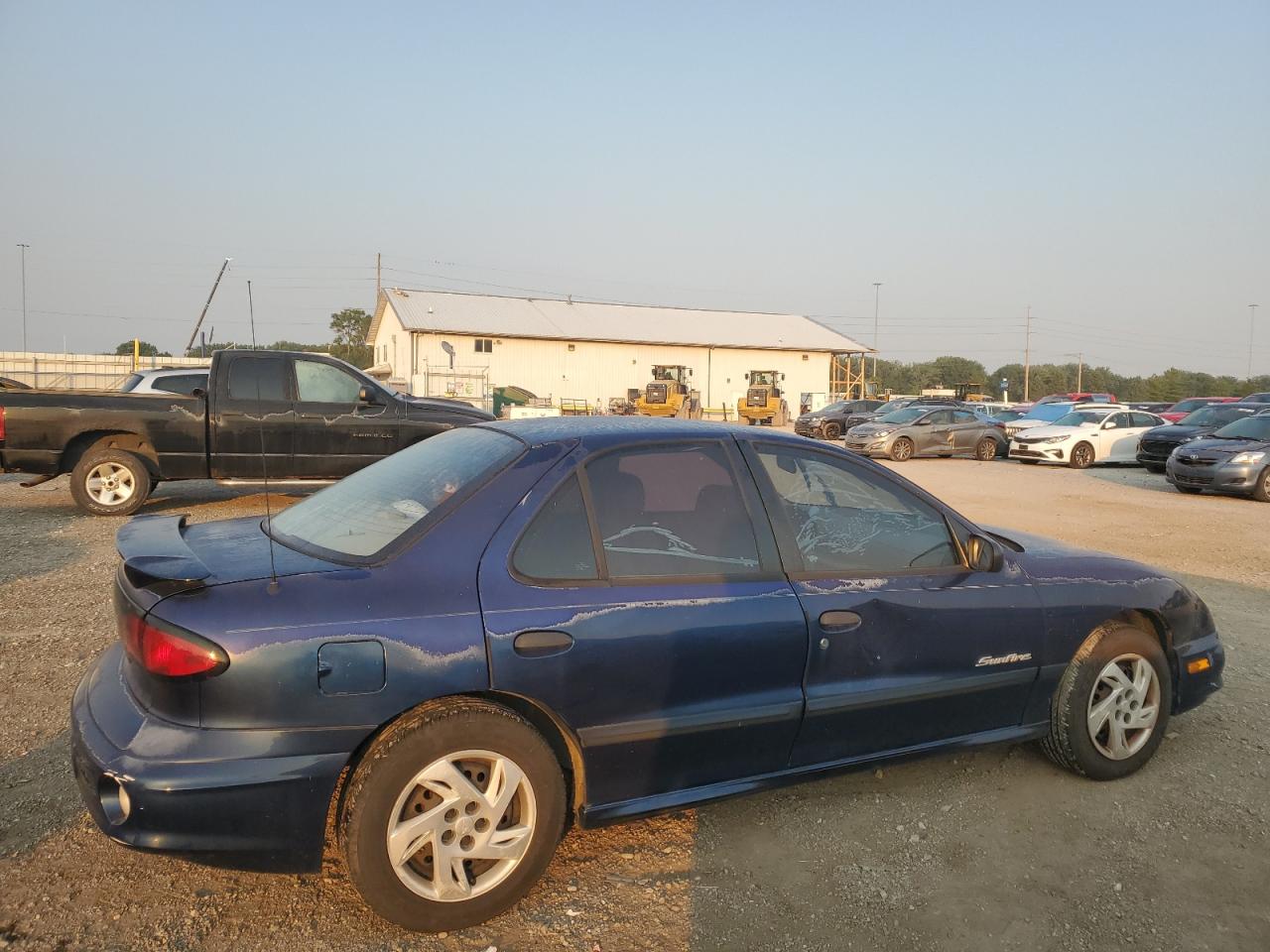 2002 Pontiac Sunfire VIN 1G2JB524527472995 Copart auction photo, front end / side damage thumbnail 3