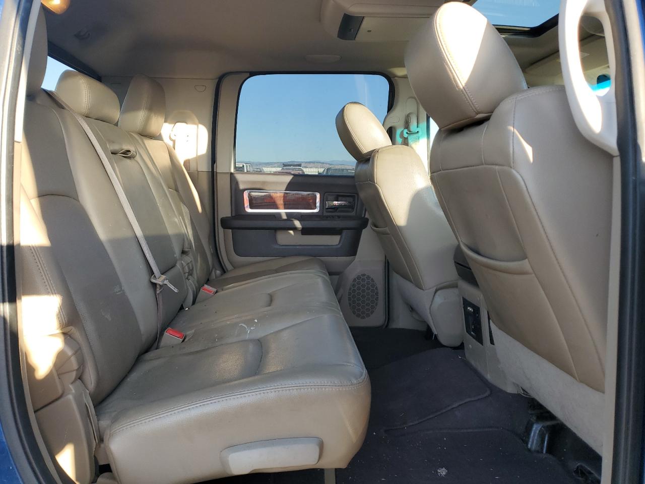 2010 Dodge RAM VIN 3D73Y3HLXAG138735 Copart auction photo, rear end / side damage thumbnail 10
