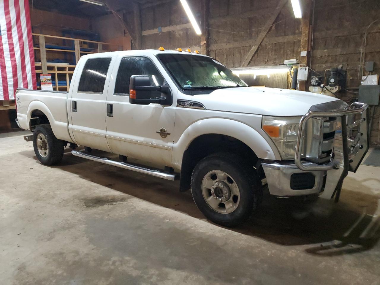 2011 Ford F350 VIN 1FT8W3BT6BEB59864 Copart auction photo, rear end damage thumbnail 4
