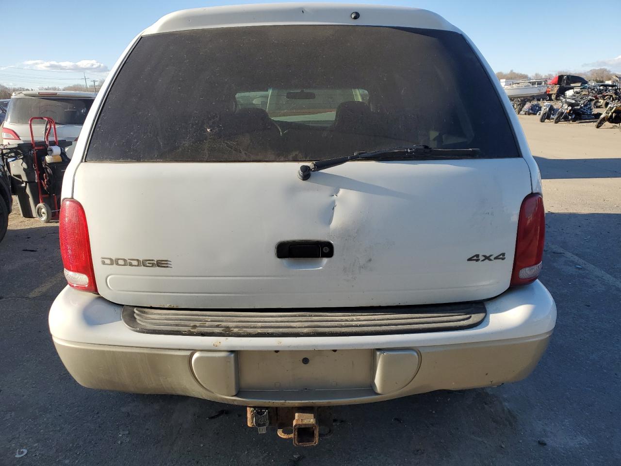 2001 Dodge Durango VIN 1B4HS28N31F614755 Copart auction photo, front end / undercarriage damage thumbnail 6