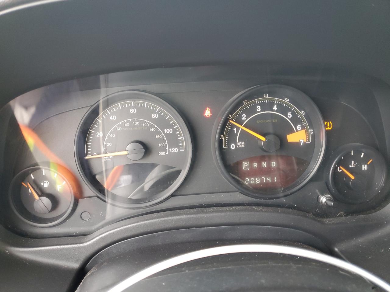2017 Jeep Liberty (Patriot) VIN 1C4NJPBAXHD211812 Copart auction photo, front end damage thumbnail 9