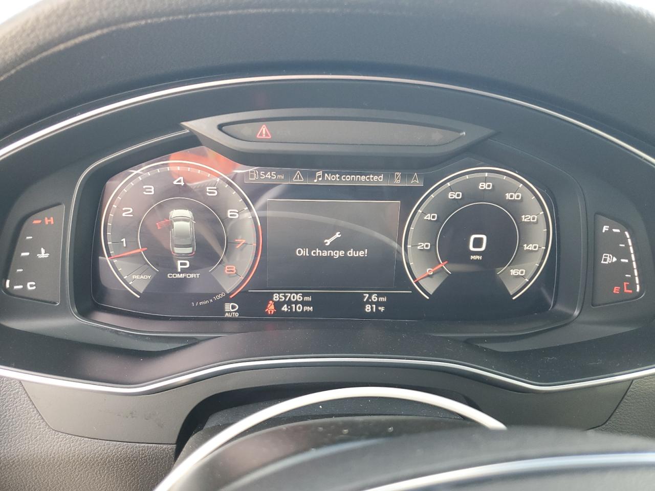 2019 Audi A6 VIN WAUL2AF29KN108870 Copart auction photo, rear end damage thumbnail 9