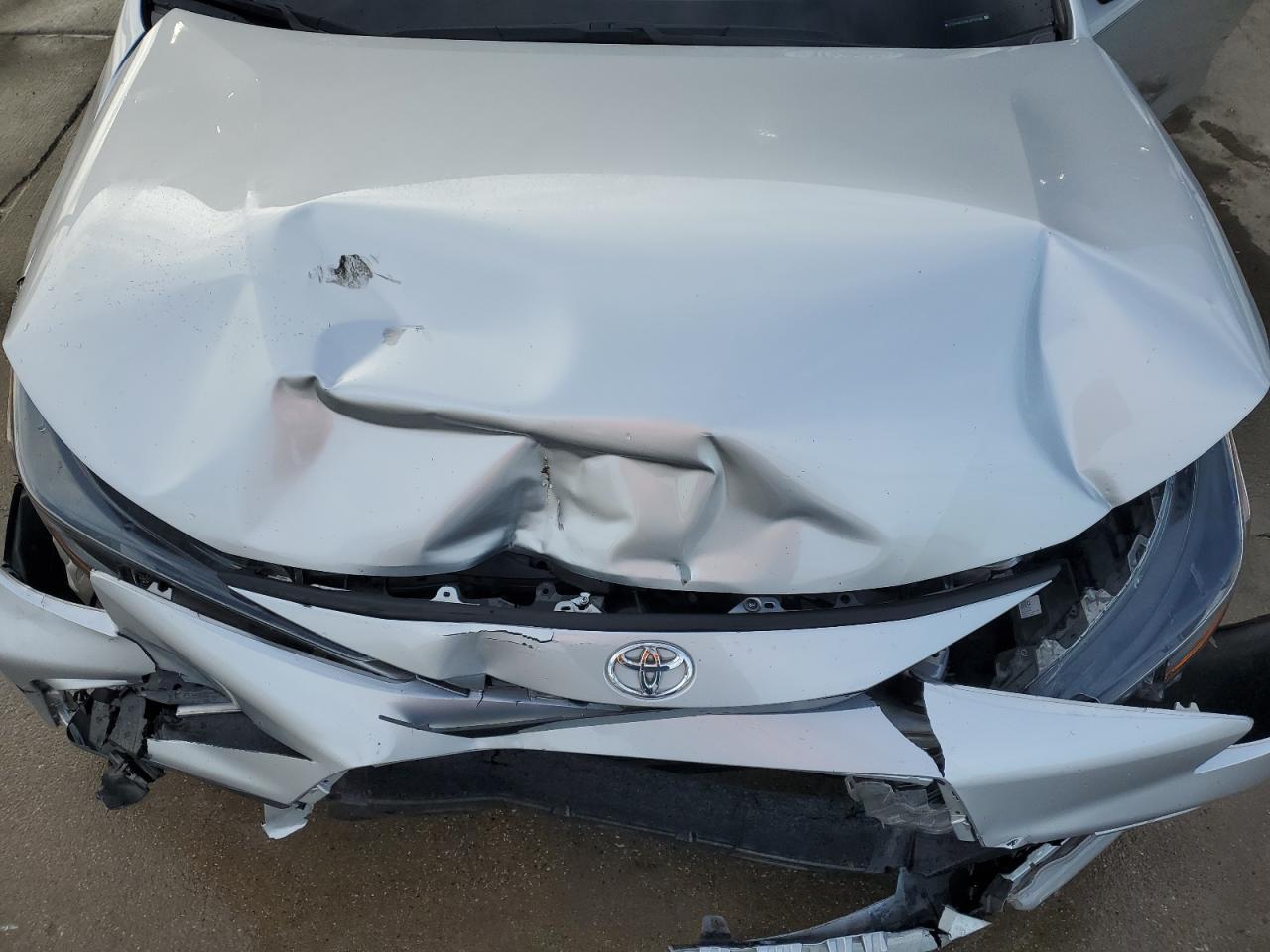 2021 Toyota Corolla VIN JTDS4MCE8MJ075556 Copart auction photo, front end / side damage thumbnail 11