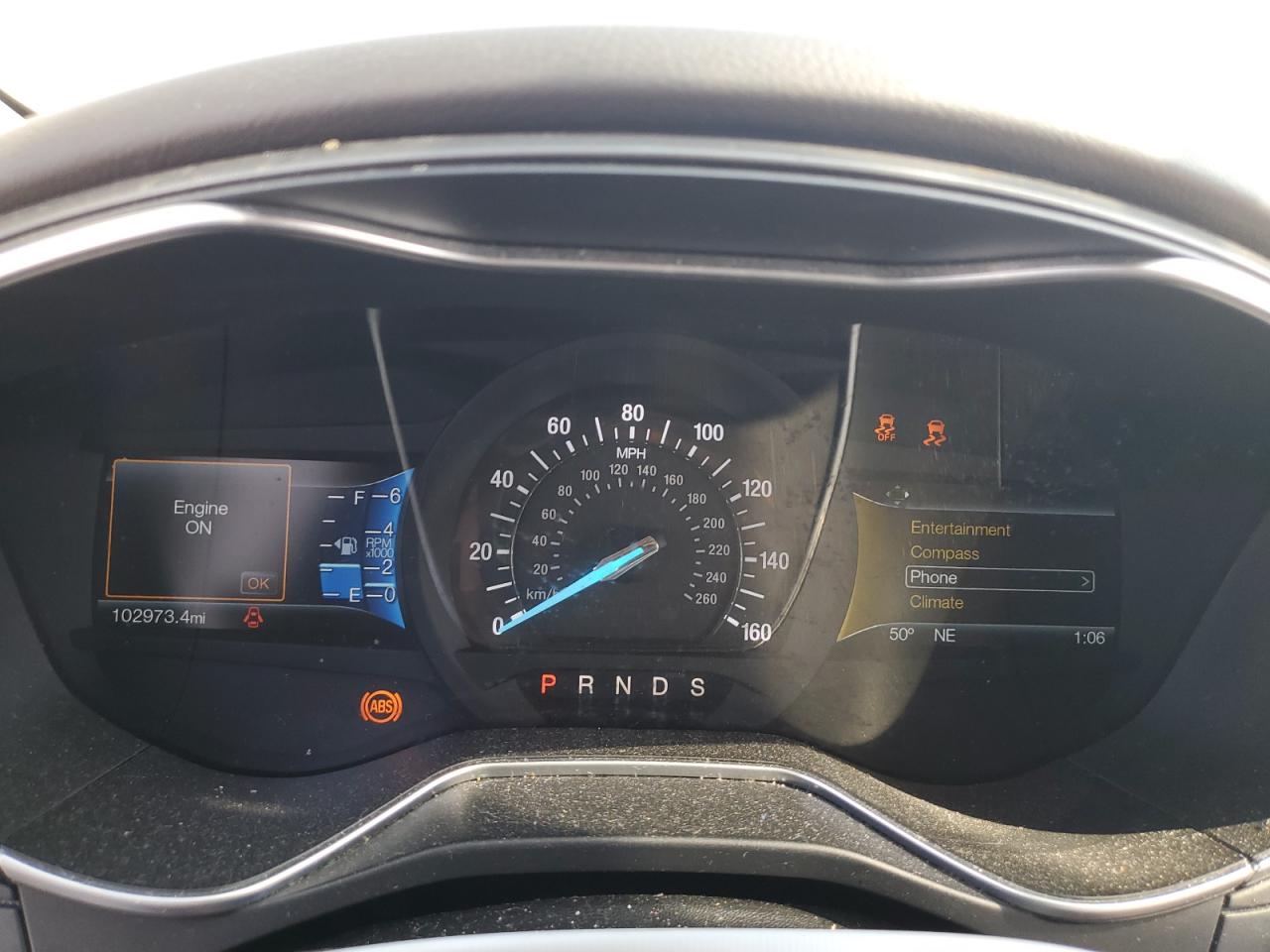 2015 Ford Fusion VIN 3FA6P0K94FR173200 Copart auction photo, front end damage thumbnail 9