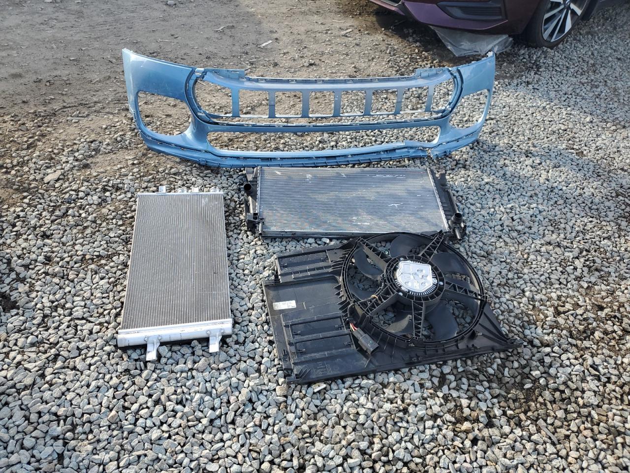 2017 MINI Cooper VIN WMWLN5C55H2E32179 Copart auction photo, front end / side damage thumbnail 14