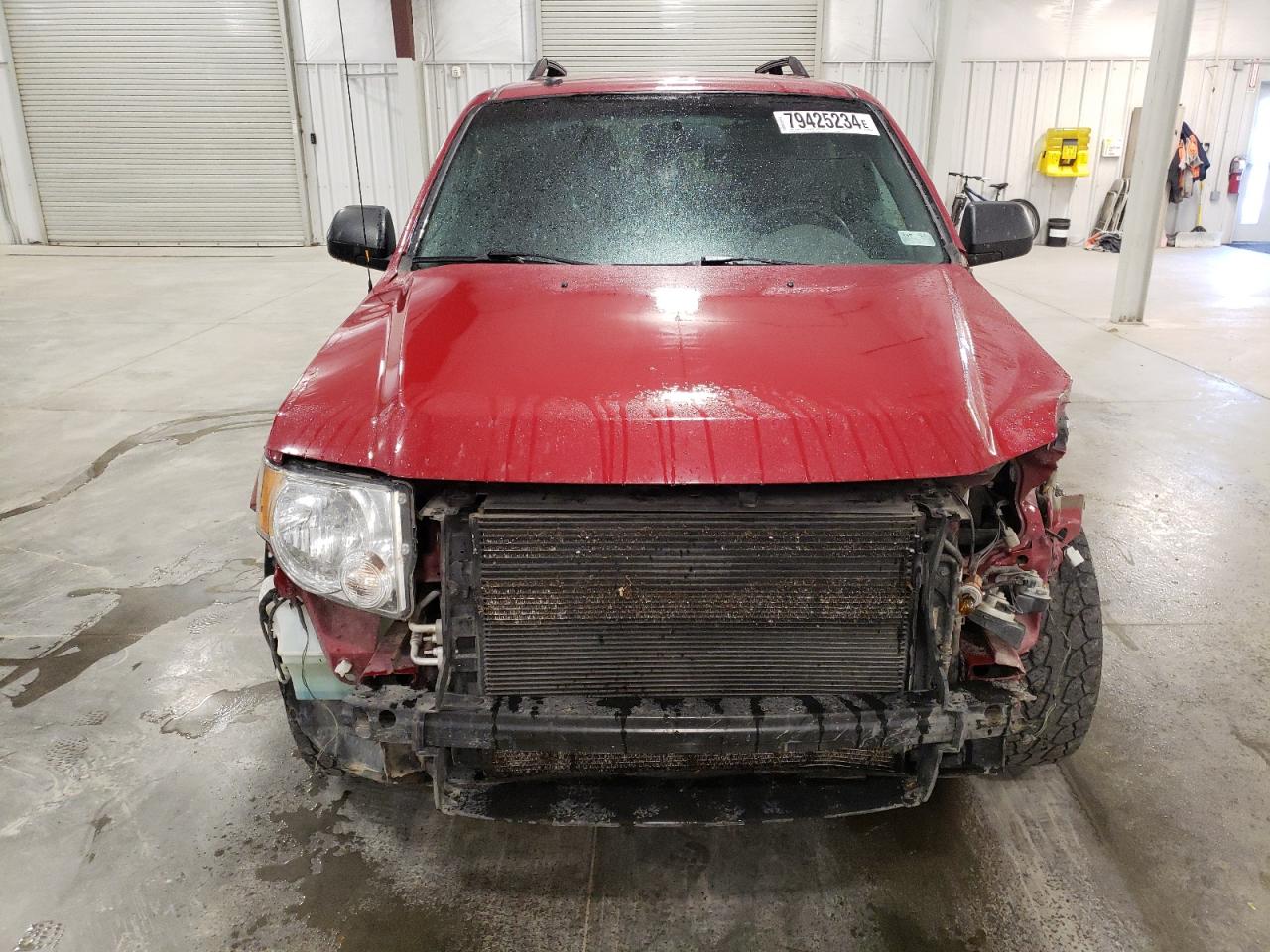 2011 Ford Escape VIN 1FMCU9DG1BKB60145 Copart auction photo, front end / side damage thumbnail 5