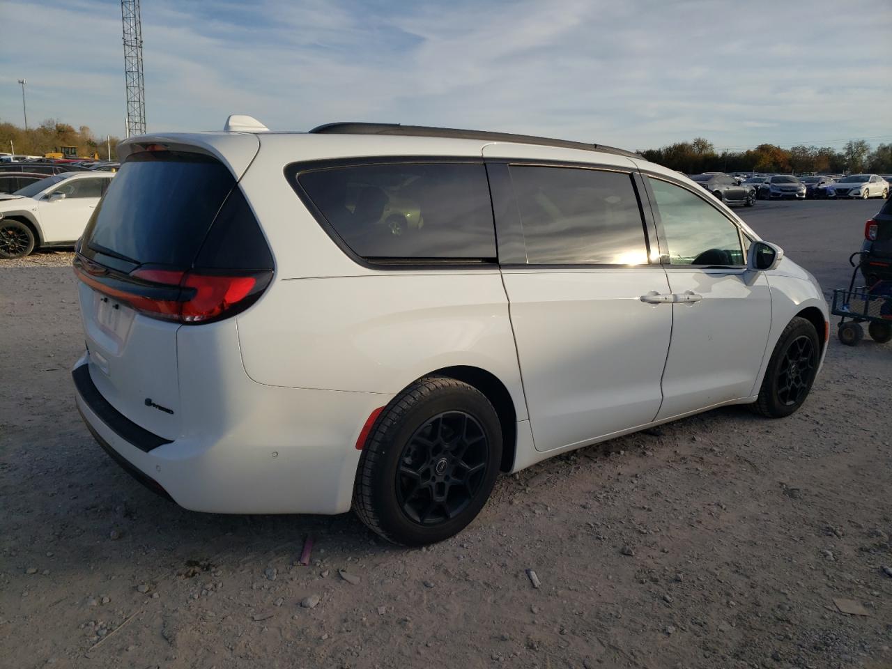 2021 Chrysler Pacifica VIN 2C4RC1S77MR517953 Copart auction photo, hail damage thumbnail 3