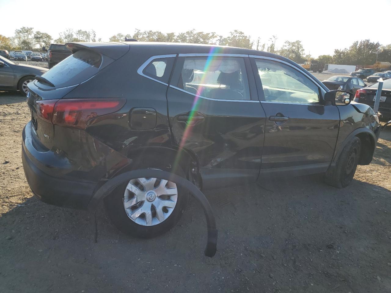 2019 Nissan Rogue VIN JN1BJ1CR4KW315098 Copart auction photo, side / undercarriage damage thumbnail 3