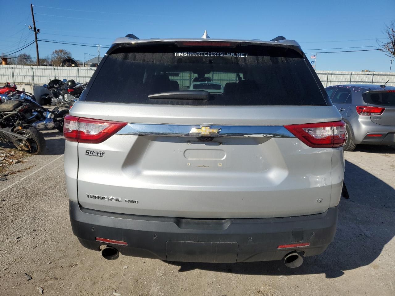 2019 Chevrolet Traverse VIN 1GNEVHKW4KJ223122 Copart auction photo, side / front end damage thumbnail 6