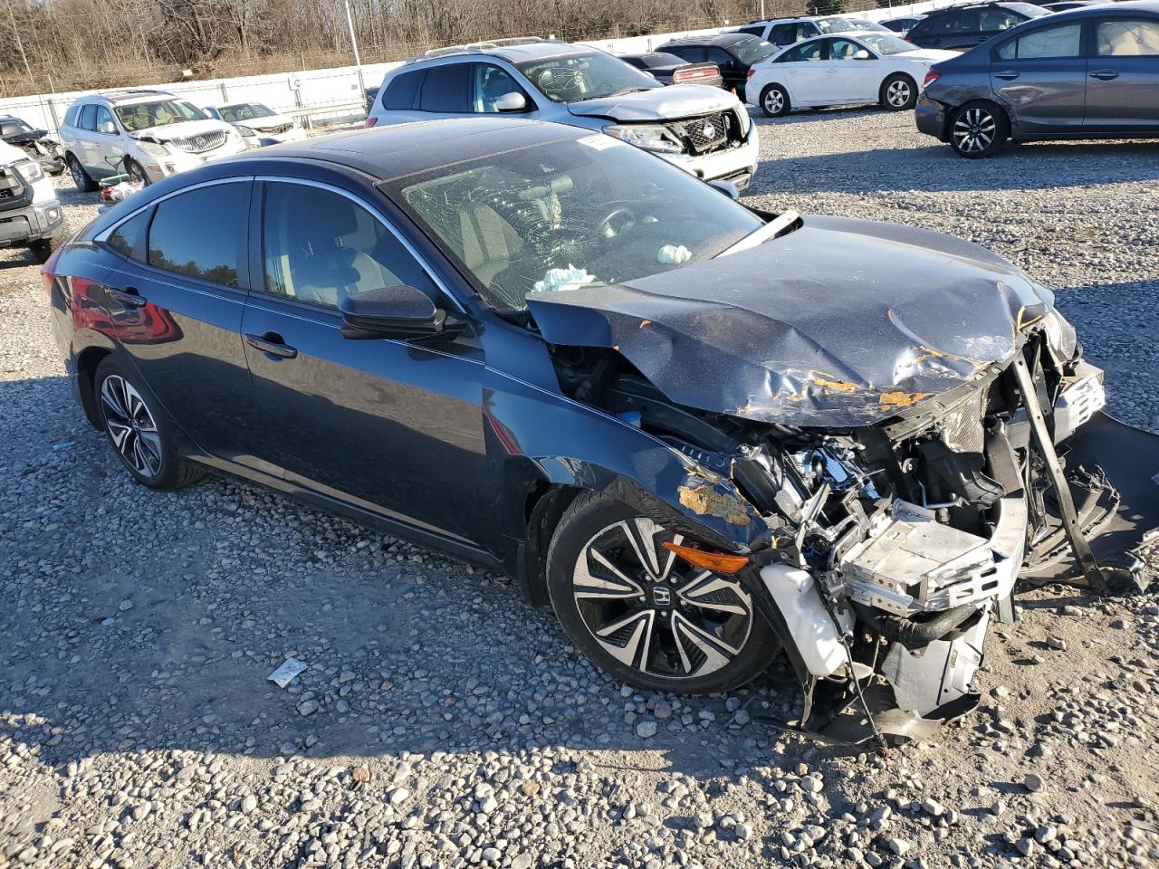2018 Honda Civic VIN JHMFC1F42JX023515 Copart auction photo, front end damage thumbnail 4
