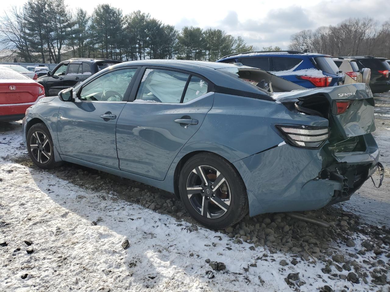 2024 Nissan Sentra VIN 3N1AB8CV3RY229279 Copart auction photo, side damage thumbnail 2