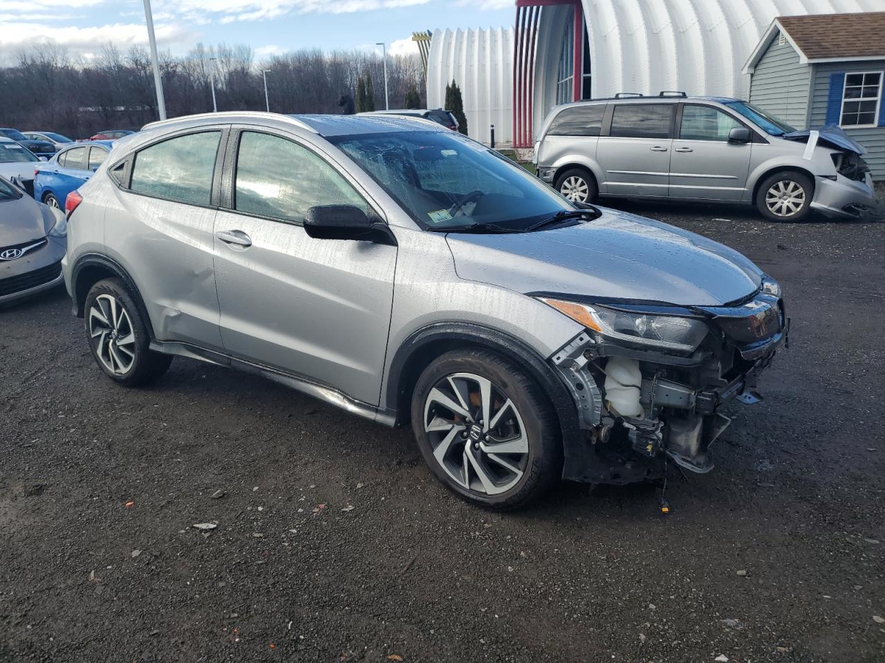 2019 Honda HR-V VIN 3CZRU6H13KG710014 Copart auction photo, all over / minor dent/scratches damage thumbnail 4