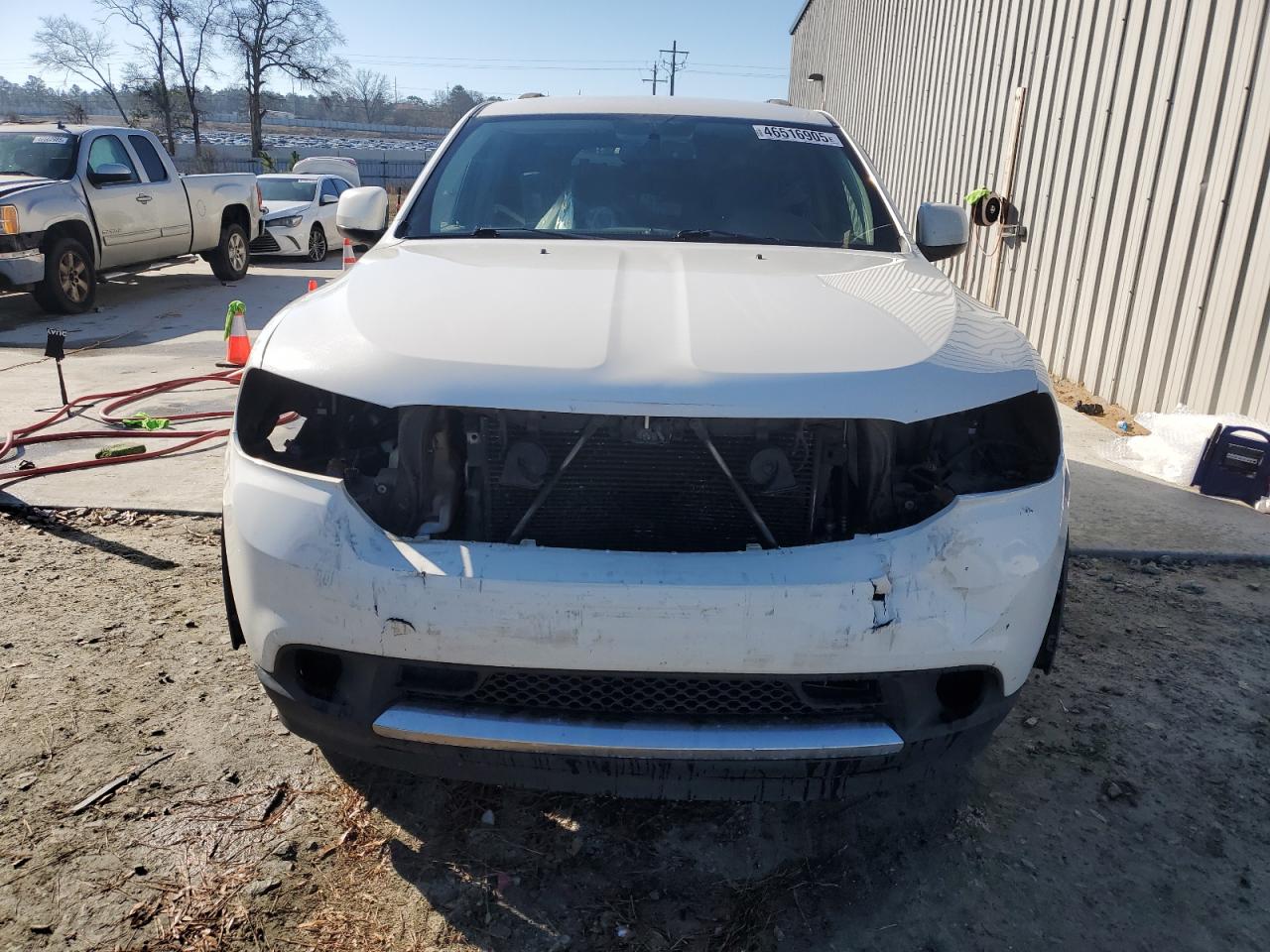 2012 Dodge Durango VIN 1C4RDHAGXCC335386 Copart auction photo, front end damage thumbnail 5