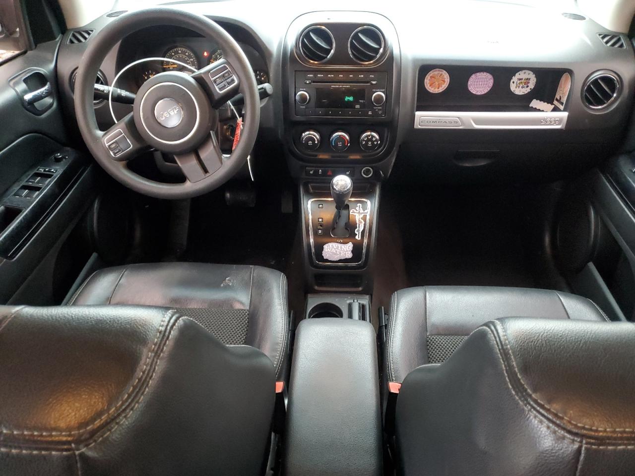 2015 Jeep Compass VIN 1C4NJDBB0FD169820 Copart auction photo, side damage thumbnail 8