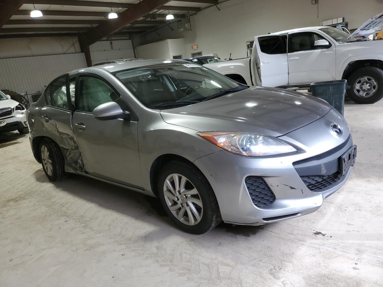 2012 Mazda 3 VIN JM1BL1V88C1615494 Copart auction photo, side damage thumbnail 4