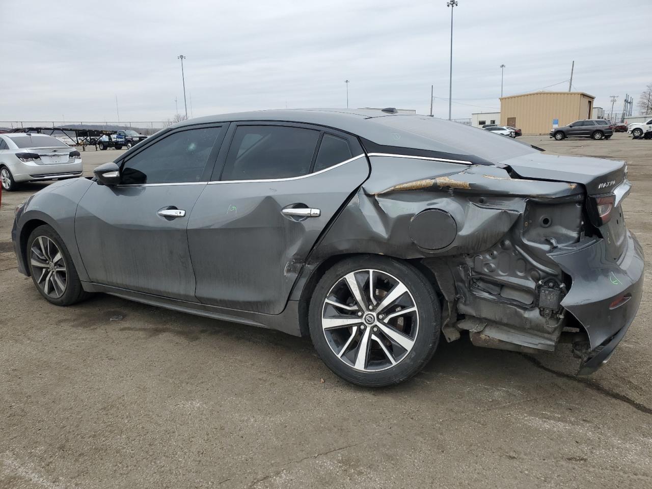 2020 Nissan Maxima VIN 1N4AA6DV3LC377733 Copart auction photo, all over / undercarriage damage thumbnail 2