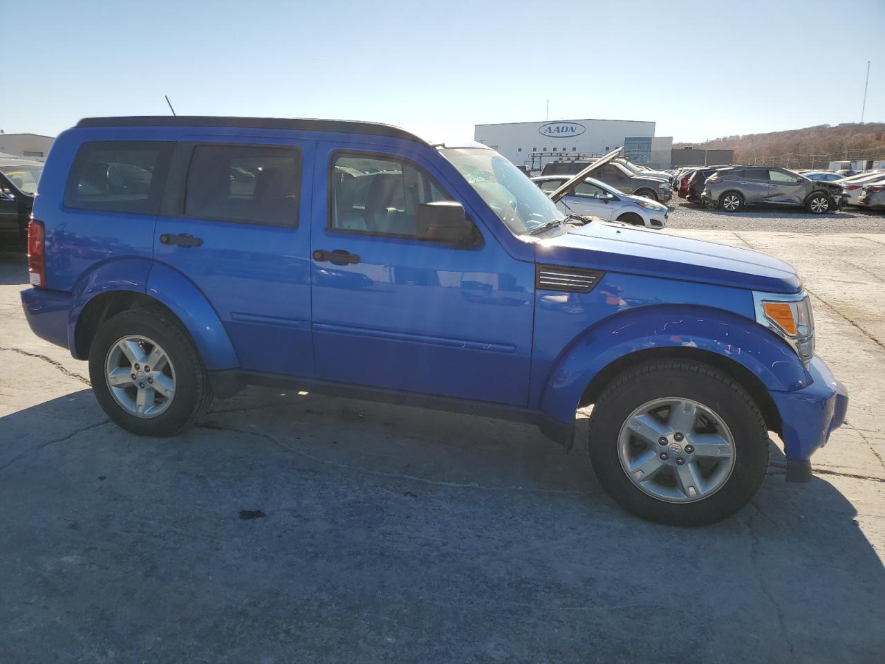 2007 Dodge Nitro VIN 1D8GT58K07W583011 Copart auction photo, side damage thumbnail 4