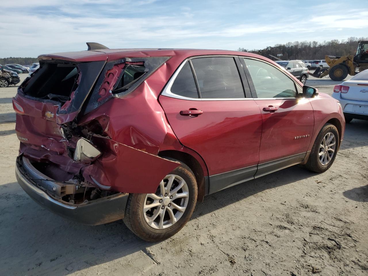 2019 Chevrolet Equinox VIN 3GNAXKEV4KS577908 Copart auction photo, rear end damage thumbnail 3