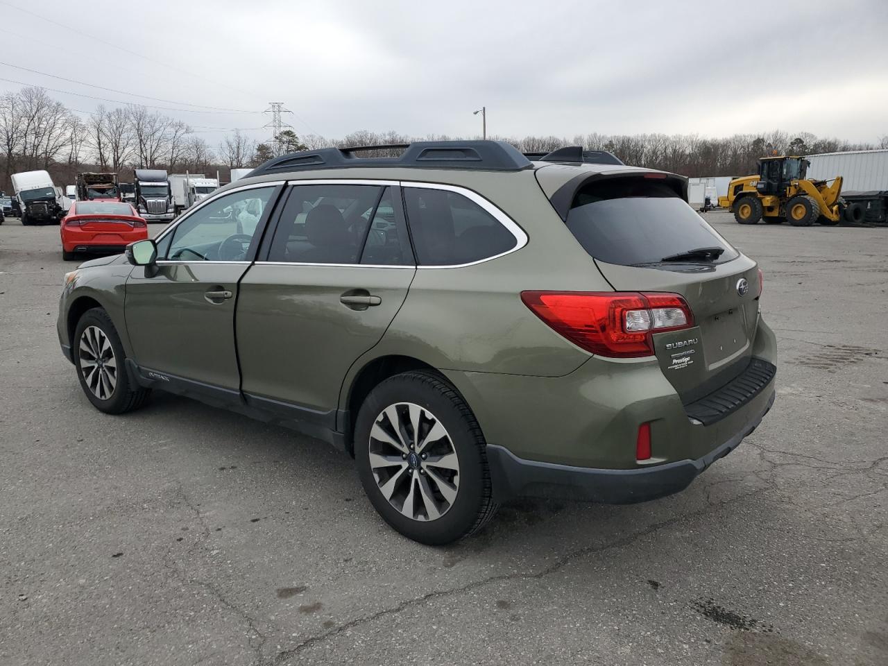2016 Subaru Outback VIN 4S4BSANC5G3231993 Copart auction photo, rear end / side damage thumbnail 2