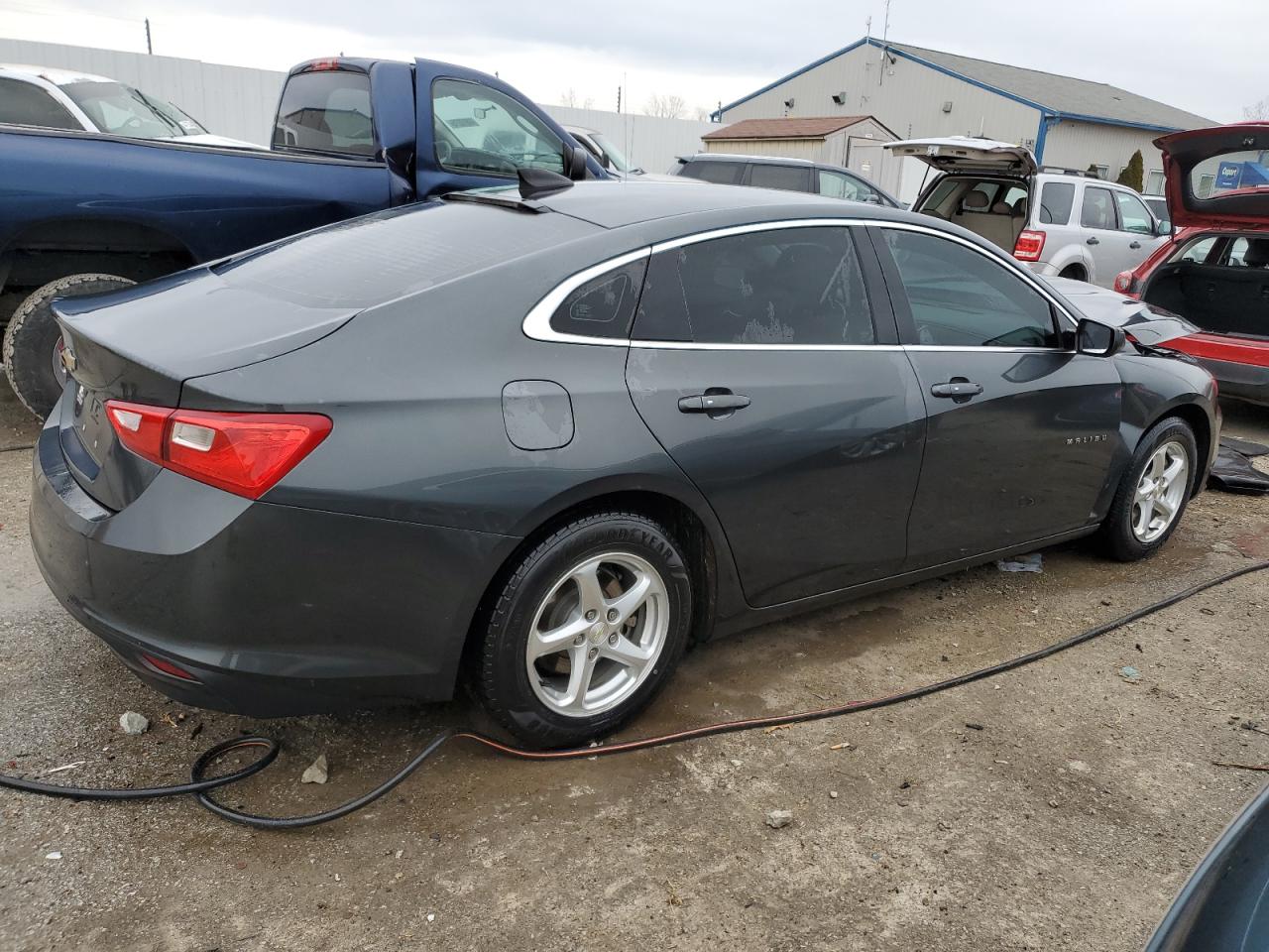 2018 Chevrolet Malibu VIN 1G1ZB5ST8JF215266 Copart auction photo, front end / rear end damage thumbnail 3