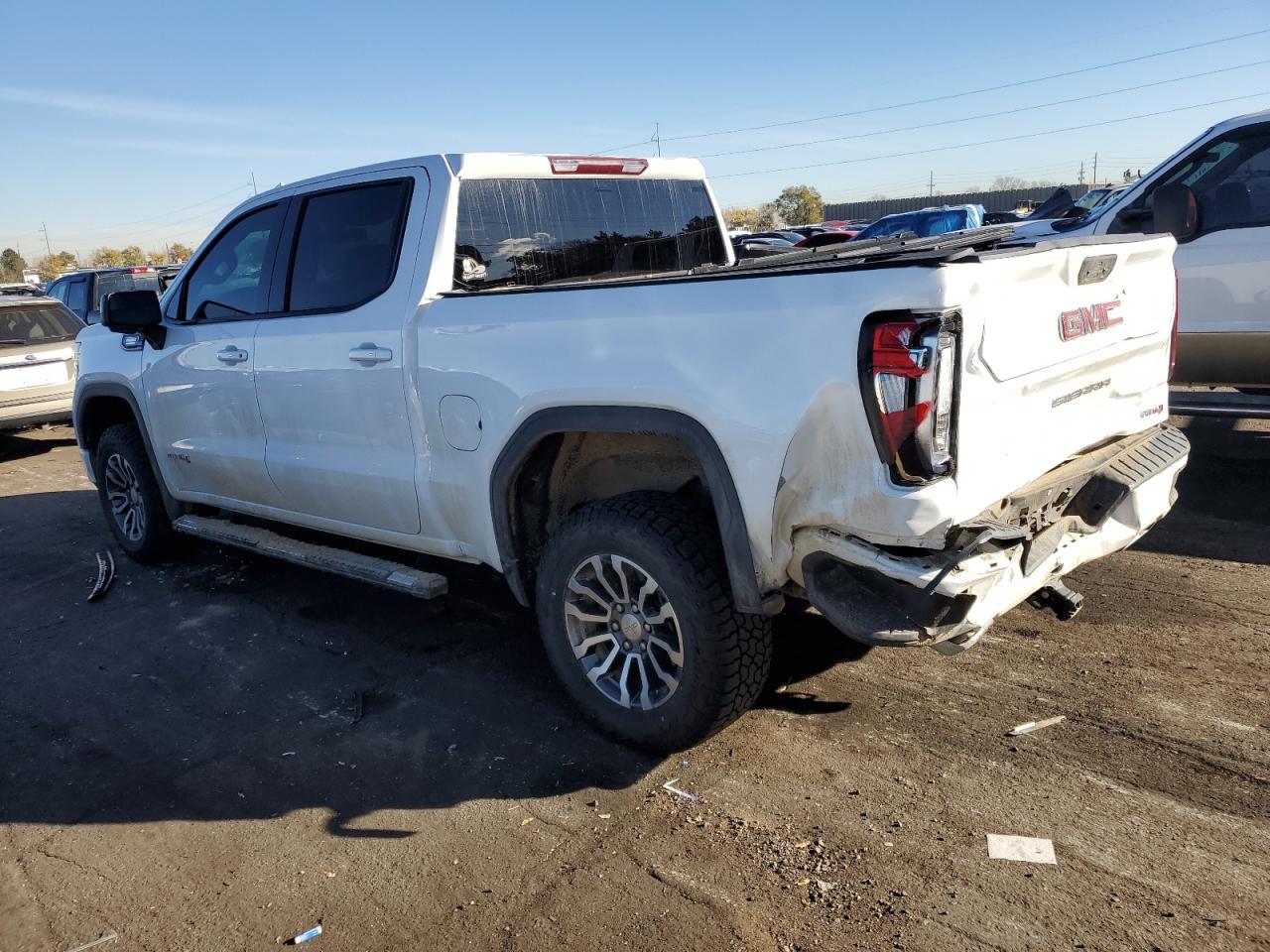 2021 GMC Sierra VIN 3GTU9EET3MG403026 Copart auction photo, rear end damage thumbnail 2