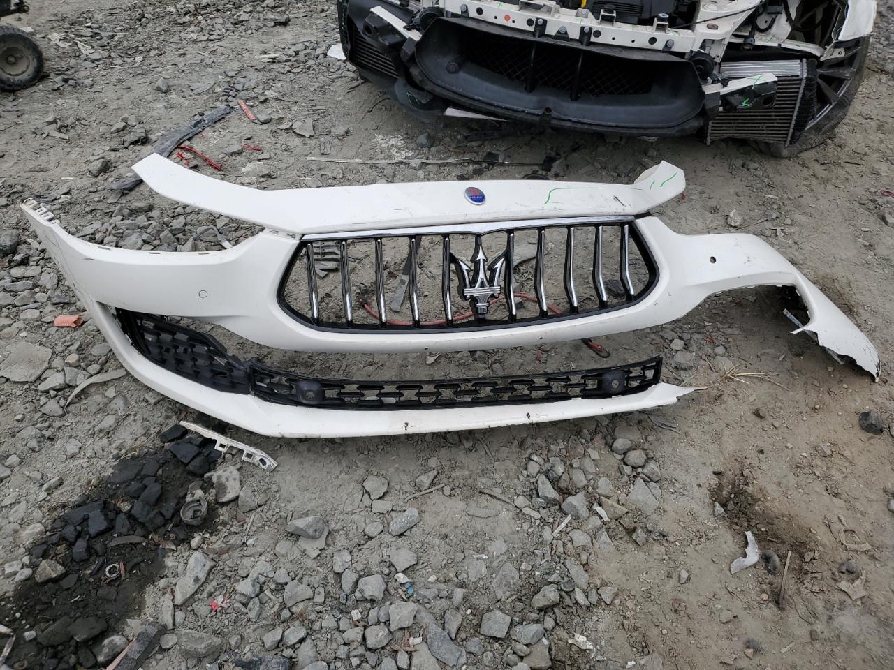 2020 Maserati Ghibli VIN ZAM57YTA5L1344311 Copart auction photo, front end / undercarriage damage thumbnail 12