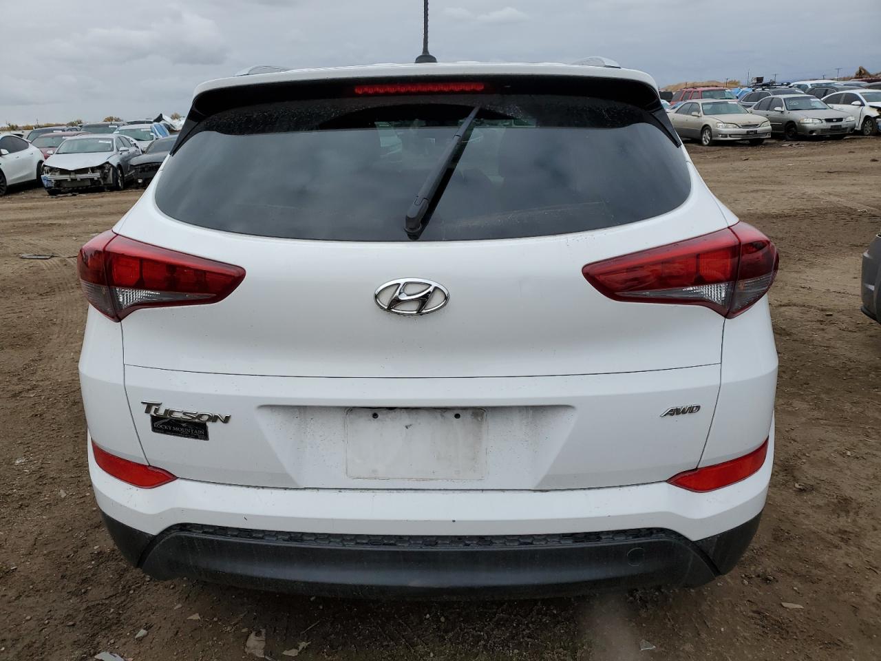 2016 Hyundai Tucson VIN KM8J3CA45GU197731 Copart auction photo, side / front end damage thumbnail 6