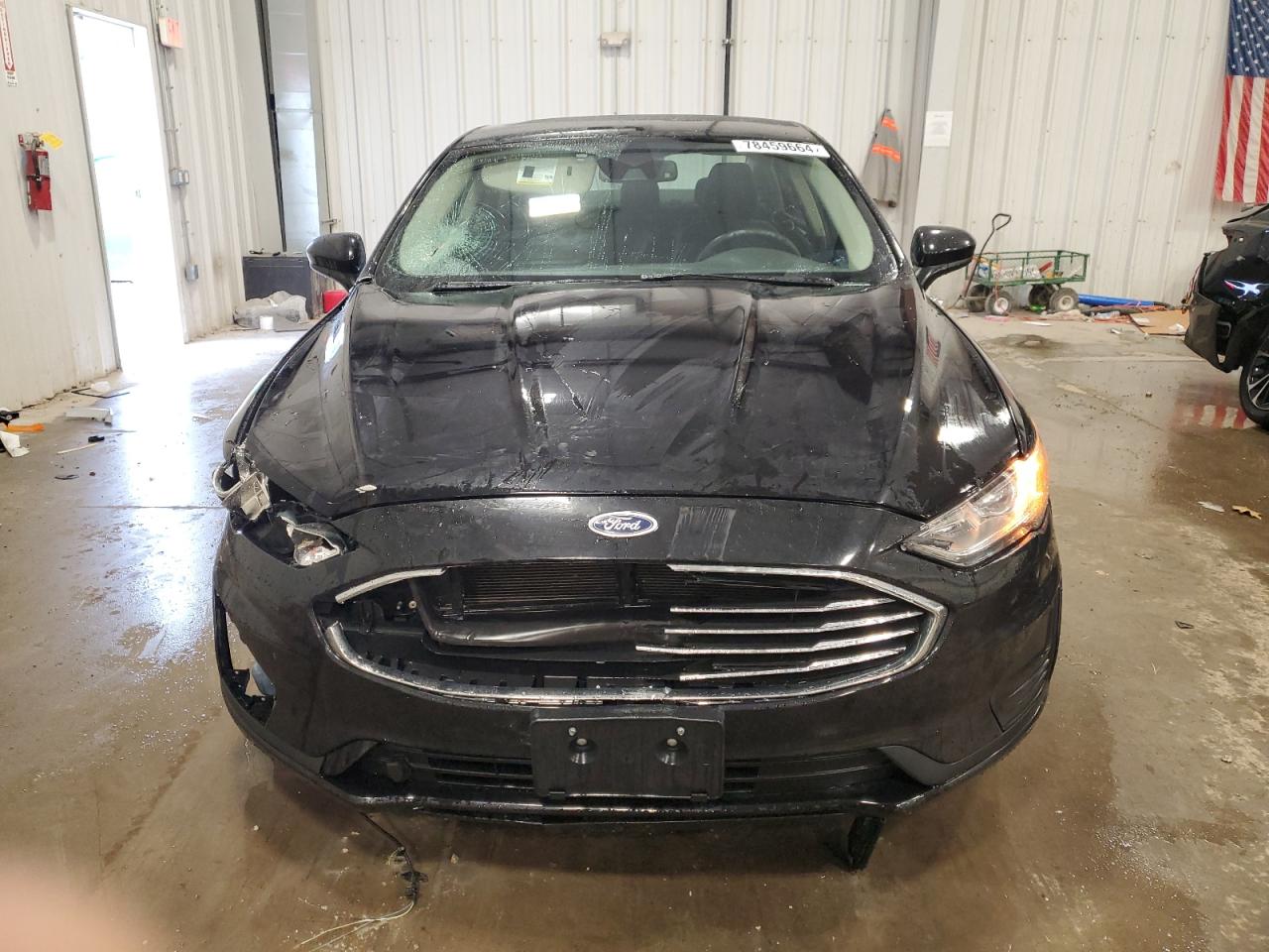 2019 Ford Fusion VIN 3FA6P0HD7KR211959 Copart auction photo, all over damage thumbnail 5