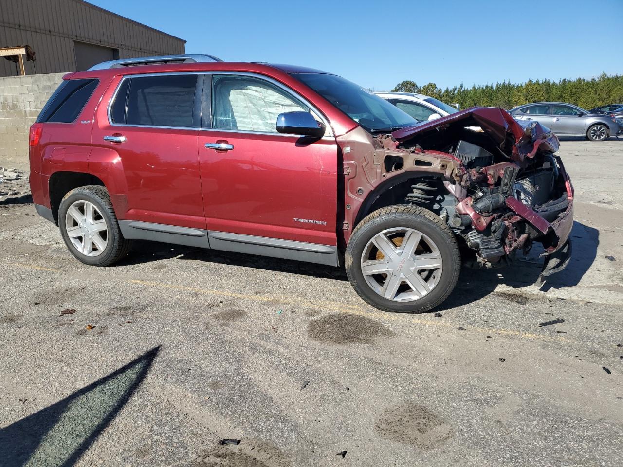 2010 GMC Terrain VIN 2CTFLHEY2A6330458 Copart auction photo, all over damage thumbnail 4