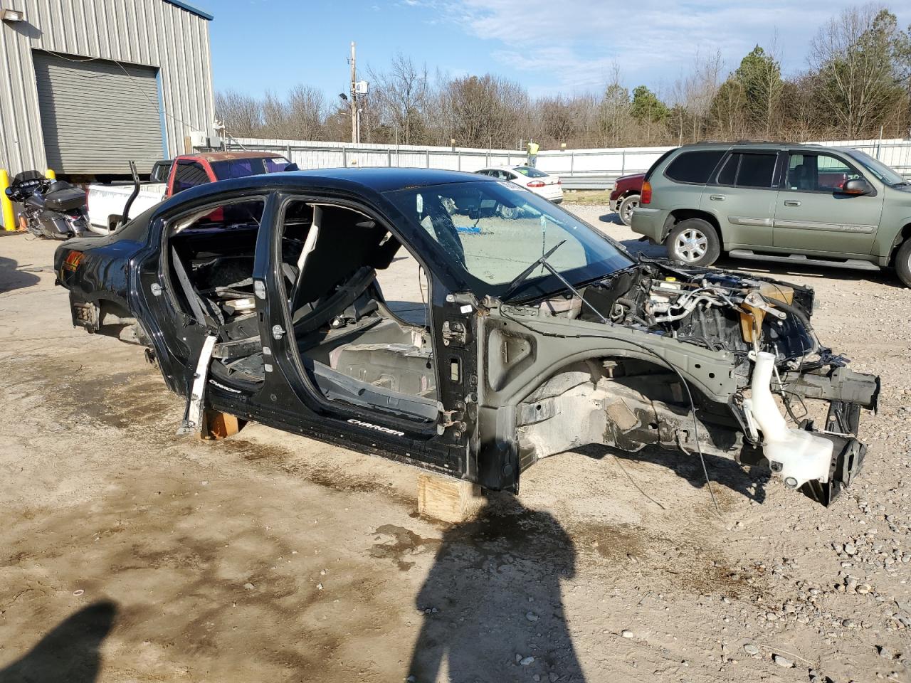 2016 Dodge Charger VIN 2C3CDXGJ5GH359184 Copart auction photo, stripped damage thumbnail 4