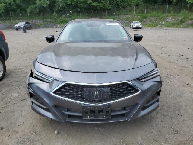 2021 Acura TLX VIN 19UUB5F47MA011808 Copart auction photo, side / front end damage thumbnail 5