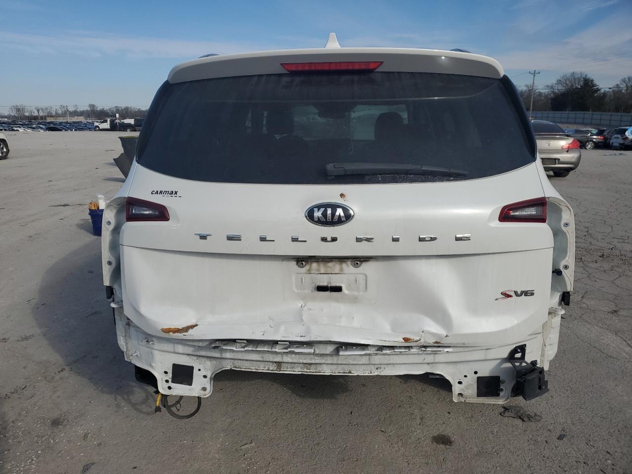 2020 KIA Telluride VIN 5XYP64HC4LG058890 Copart auction photo, rear end damage thumbnail 6