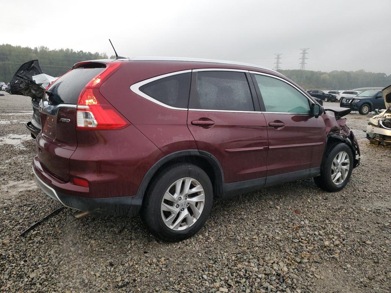 2016 Honda CR-V VIN 5J6RM4H73GL083706 Copart auction photo, front end damage thumbnail 3