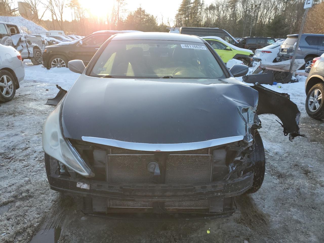 2011 Hyundai Sonata VIN 5NPEB4AC6BH218725 Copart auction photo, front end / minor dent/scratches damage thumbnail 5
