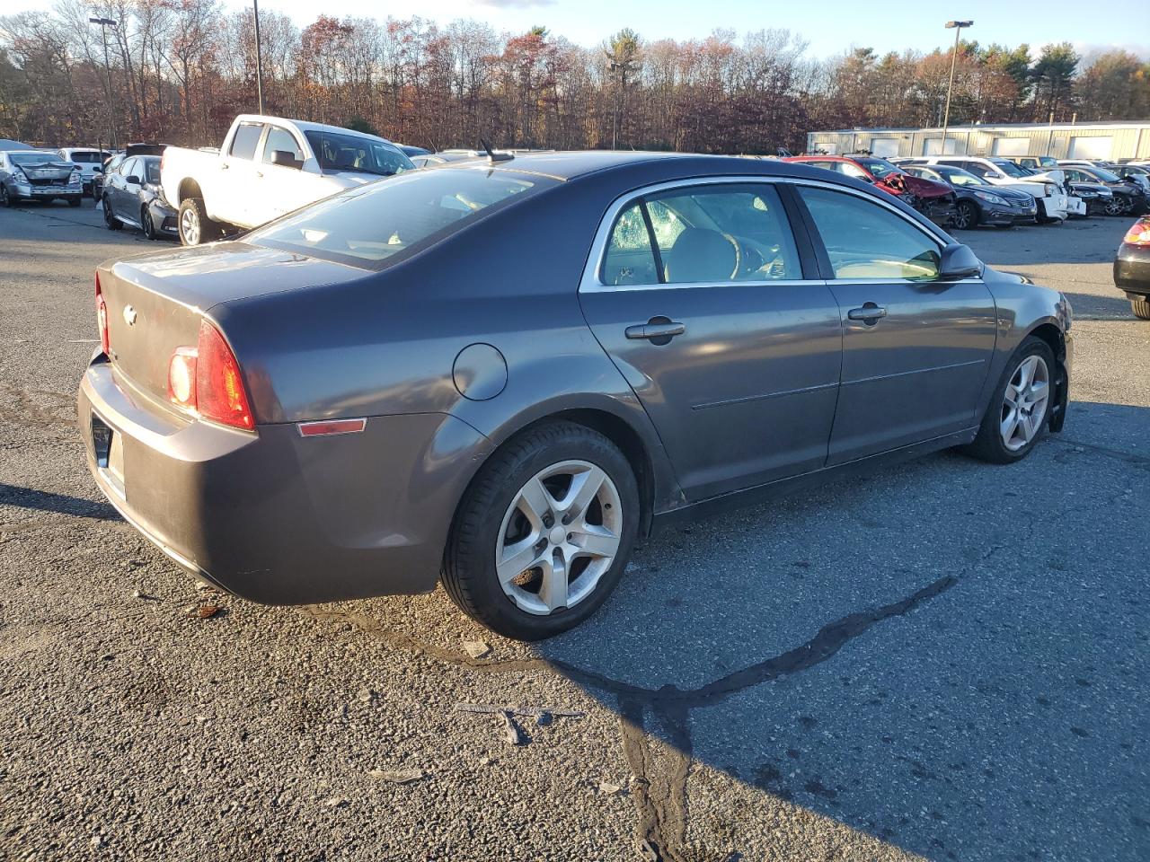 2010 Chevrolet Malibu VIN 1G1ZB5EB7AF276644 Copart auction photo, front end / all over damage thumbnail 3