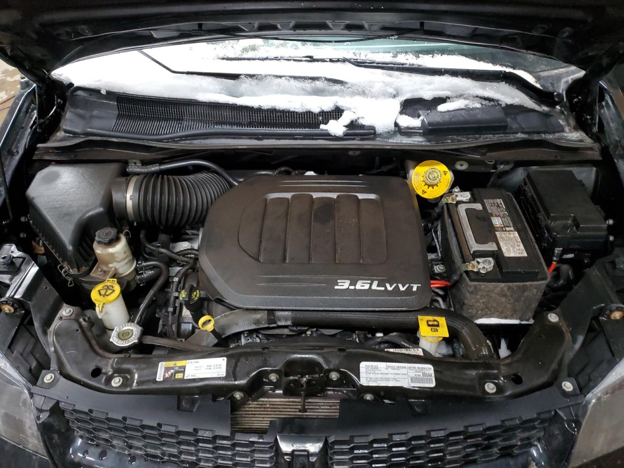 2017 Dodge Caravan VIN 2C4RDGBG0HR776614 Copart auction photo, rear end / minor dent/scratches damage thumbnail 12