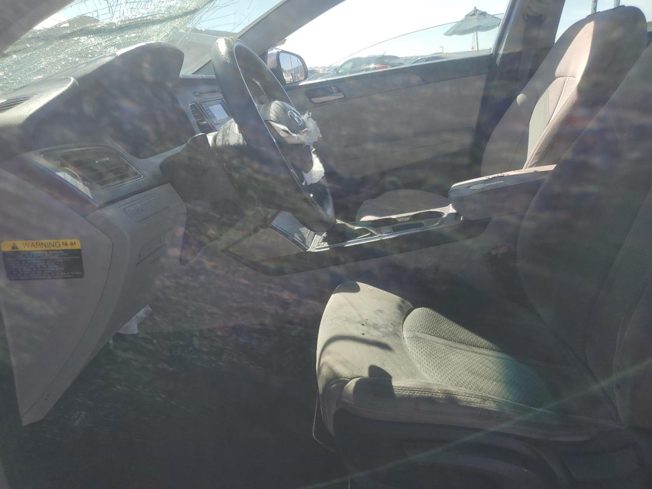 2017 Hyundai Sonata VIN 5NPE24AF8HH533240 Copart auction photo, front end damage thumbnail 7