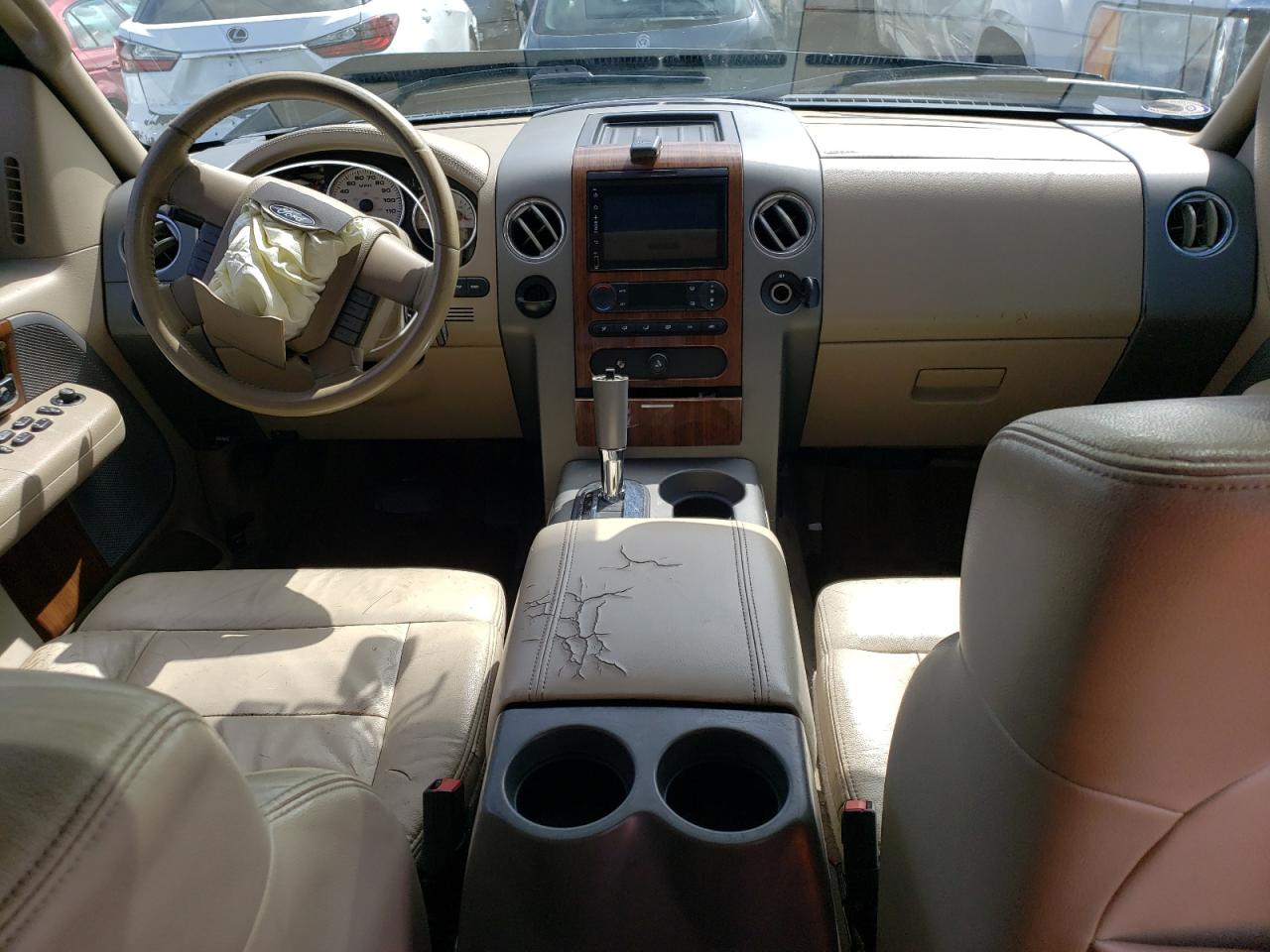 2004 Ford F-150 VIN 1FTPW12524KD59548 Copart auction photo, all over damage thumbnail 8