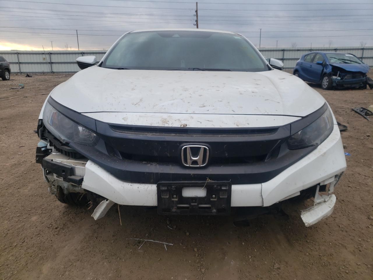 2019 Honda Civic VIN 19XFC2F65KE024121 Copart auction photo, front end / undercarriage damage thumbnail 5