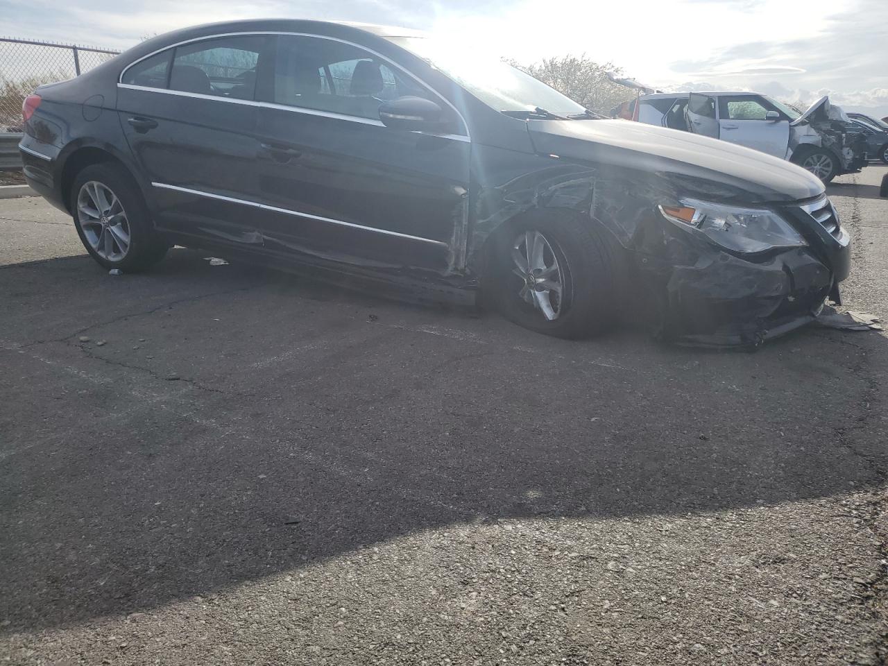 2010 Volkswagen Passat CC VIN WVWHP7AN5AE559162 Copart auction photo, front end damage thumbnail 4