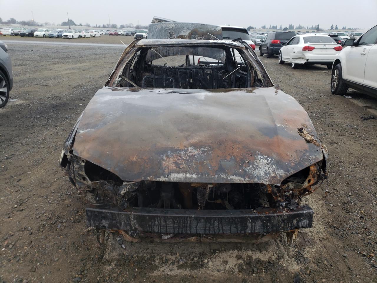 2000 Toyota Camry VIN JT2BG22K7Y0470979 Copart auction photo, burn damage thumbnail 5