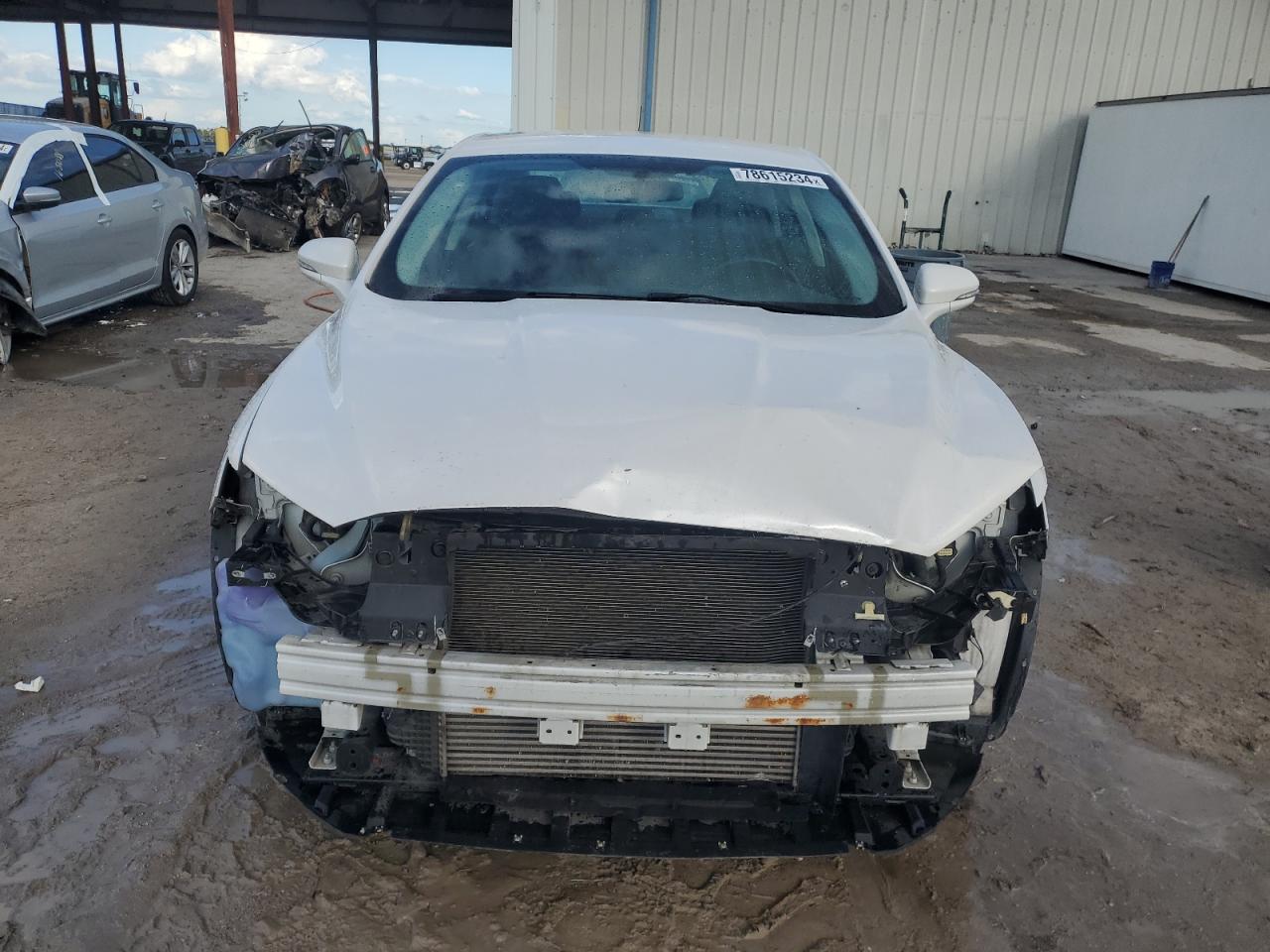 2015 Ford Fusion VIN 3FA6P0H98FR239514 Copart auction photo, front end damage thumbnail 5