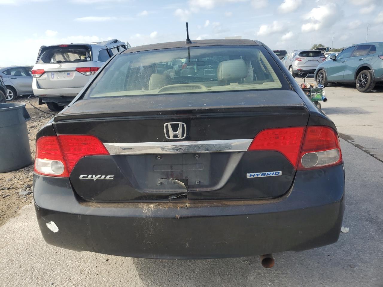 2009 Honda Civic VIN JHMFA36209S005314 Copart auction photo, front end / side damage thumbnail 6