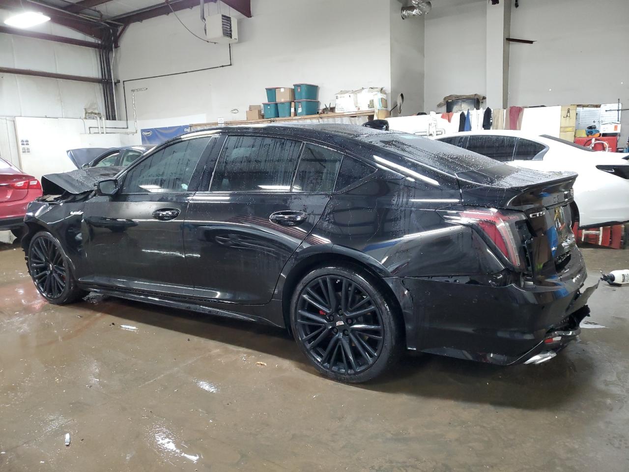 2021 Cadillac CT5 VIN 1G6DV5RW0M0143241 Copart auction photo, front end / rear end damage thumbnail 2
